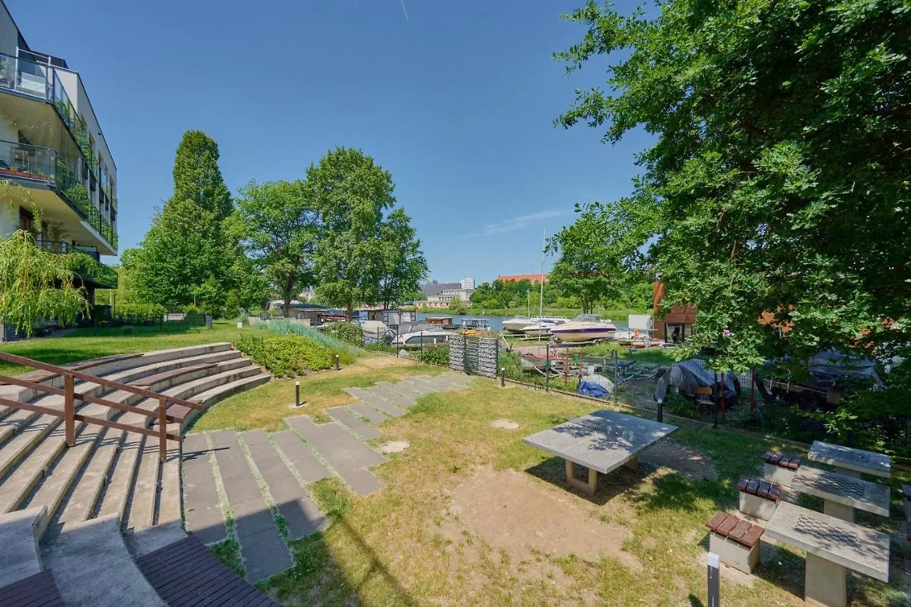 Na Grobli Riverside Apartment & Free Garage By Noclegi Renters Wrocław Polska